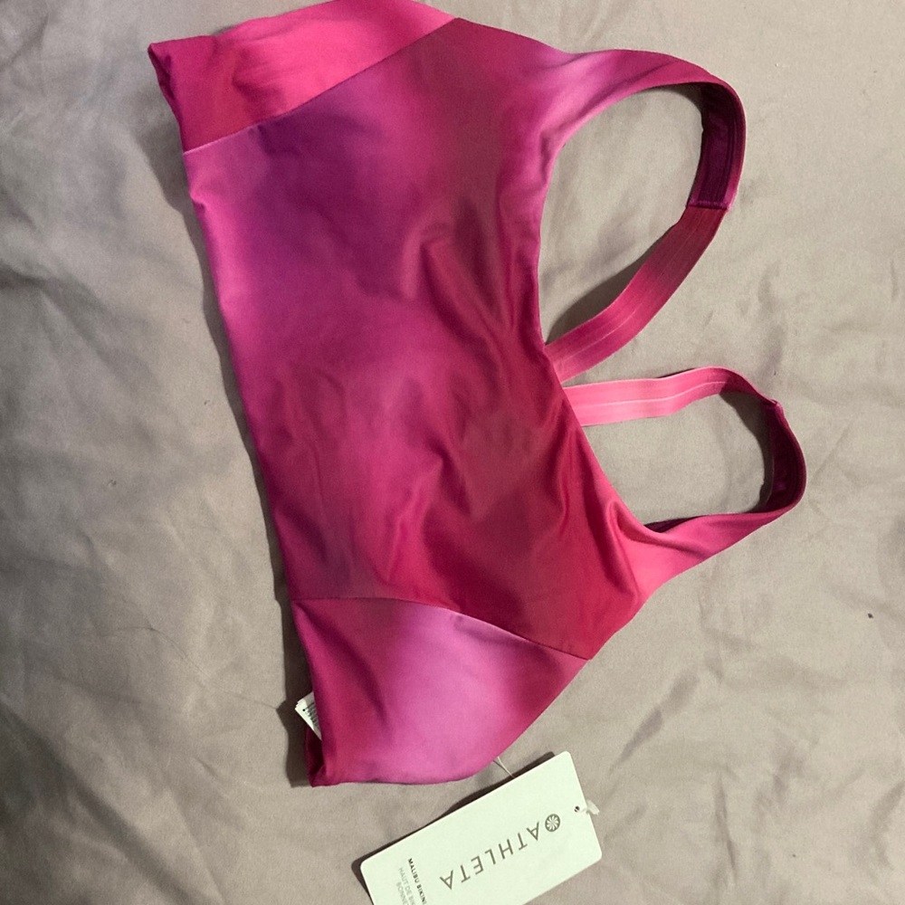 Athleta Malibu Bikini Small D-DD New Pink